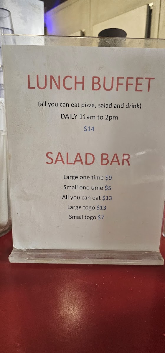 Fultano's Pizza Menu - Image 6